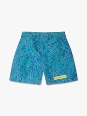 ירוק - Muddy Puddles מכנסי שחייה קצרים באפקט הגנה מפני קרני UV - תמונה 4 מתוך 5