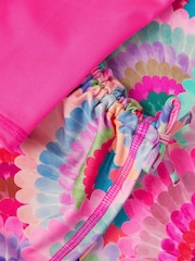 Monsoon комплект для плавания с длинными рукавами и принтом ракушек UPF50+ - Изображение 3 3