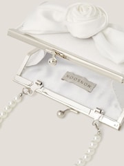 Monsoon Cream Bridesmaid Rosette Bag & Accessories Set - Image 3 of 4