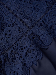 Monsoon Blue Monica Lace Prom Dress - Image 3 of 3