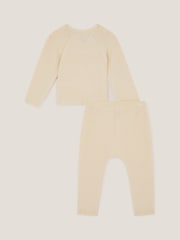 Monsoon Nyfødt Sheep Genser & Strikket Joggebukser Sett - Bilde 2 av 3