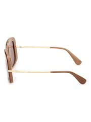 Max Mara Brown Acetate Sunglasses - Image 4 of 8