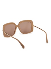Max Mara Brown Acetate Sunglasses - Image 5 of 8