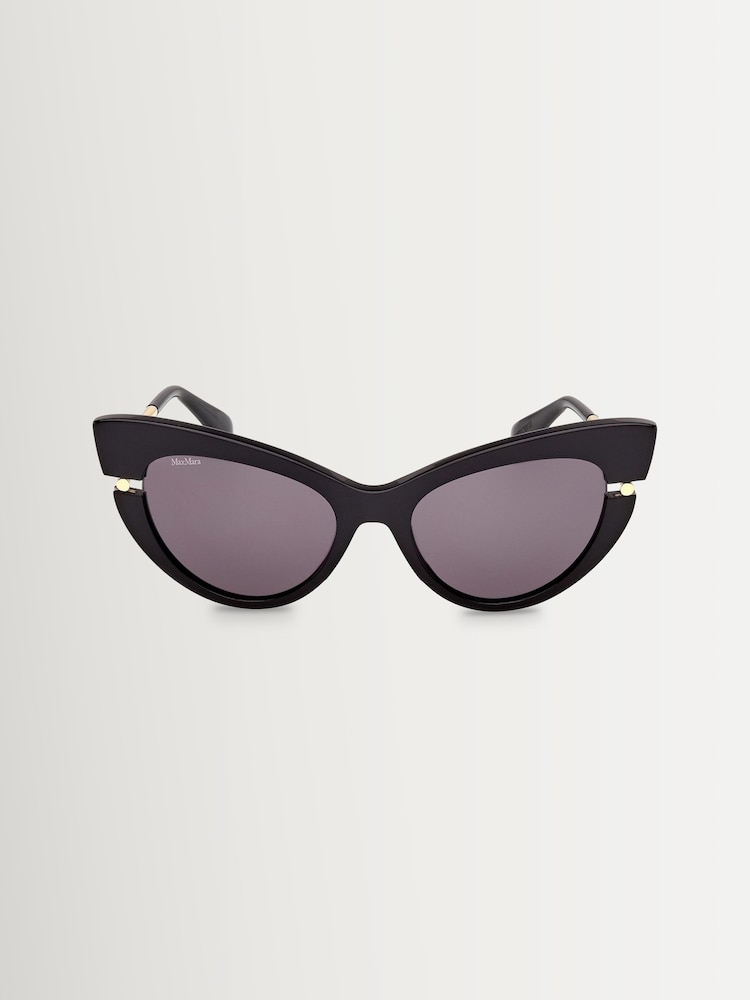 Max Mara Red Acetate Sunglasses - Image 2 of 8