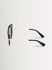 Max Mara Red Acetate Sunglasses - Image 5 of 8