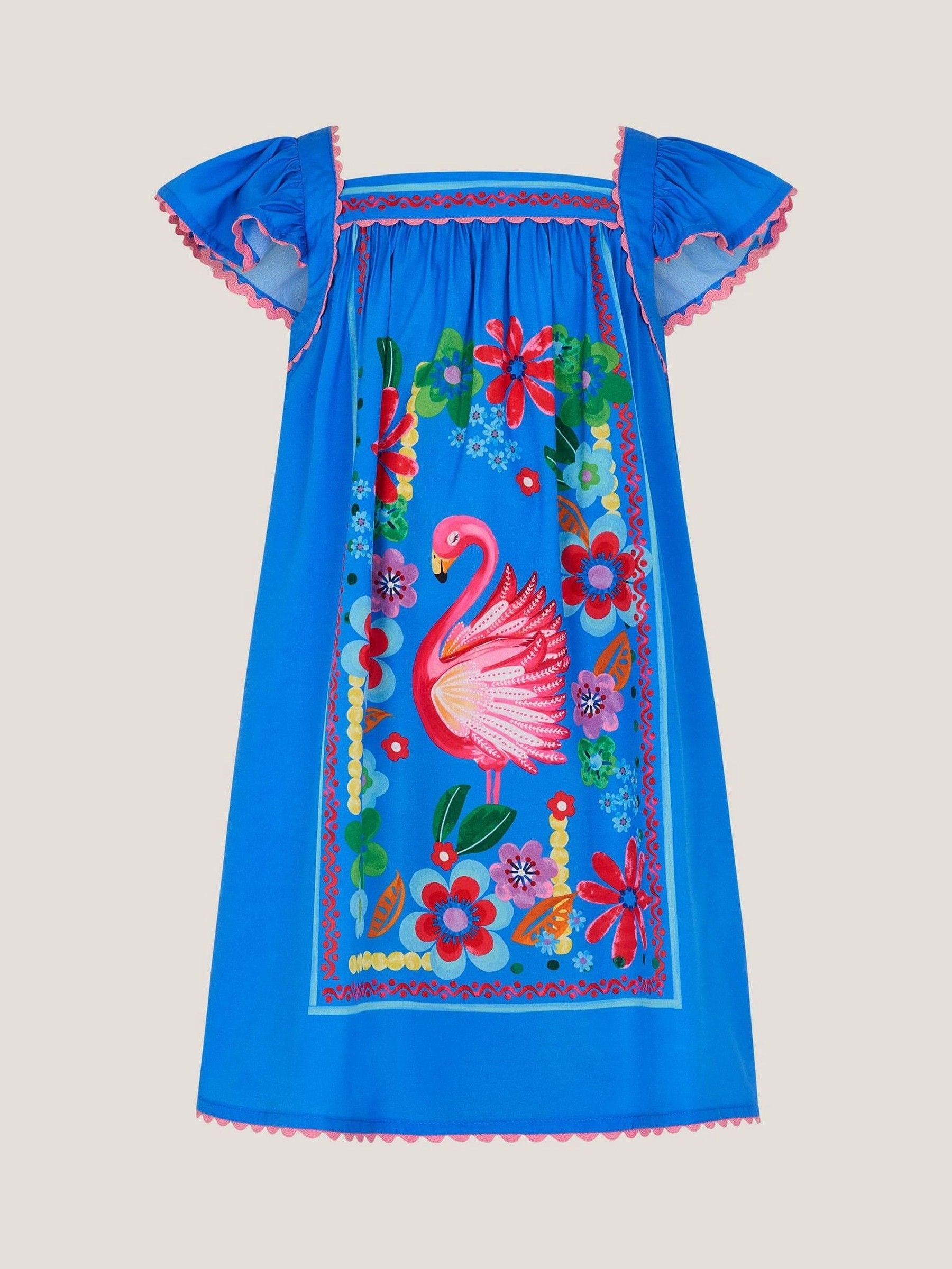 blue flamingo dress Blue Flamingo Dress