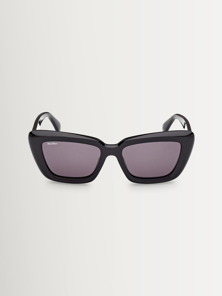 Max Mara Black Acetate Sunglasses - Image 2 of 8