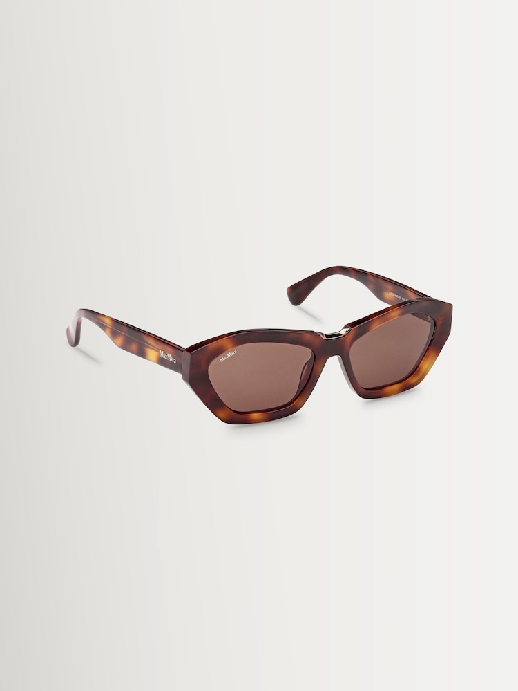 Max Mara Brown Acetate Sunglasses - Image 1 of 8