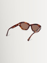 Max Mara Brown Acetate Sunglasses - Image 6 of 8
