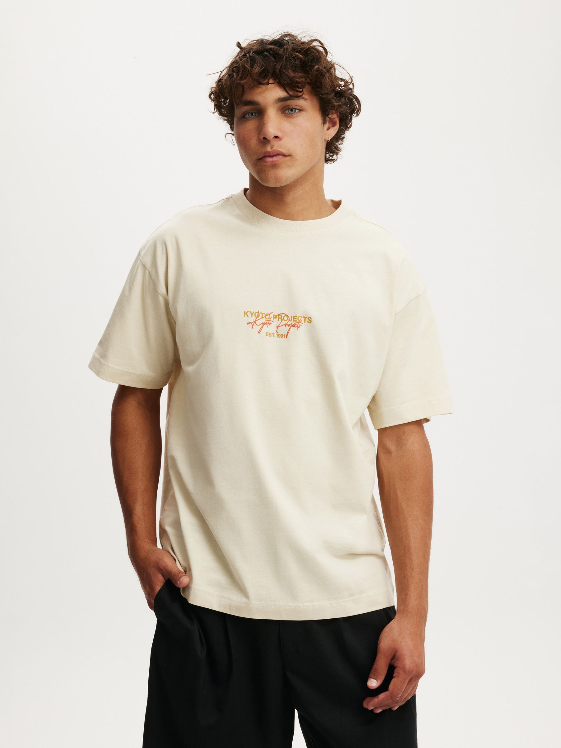 トップス everyone luxury cotton backlogo shorttee everyone luxury