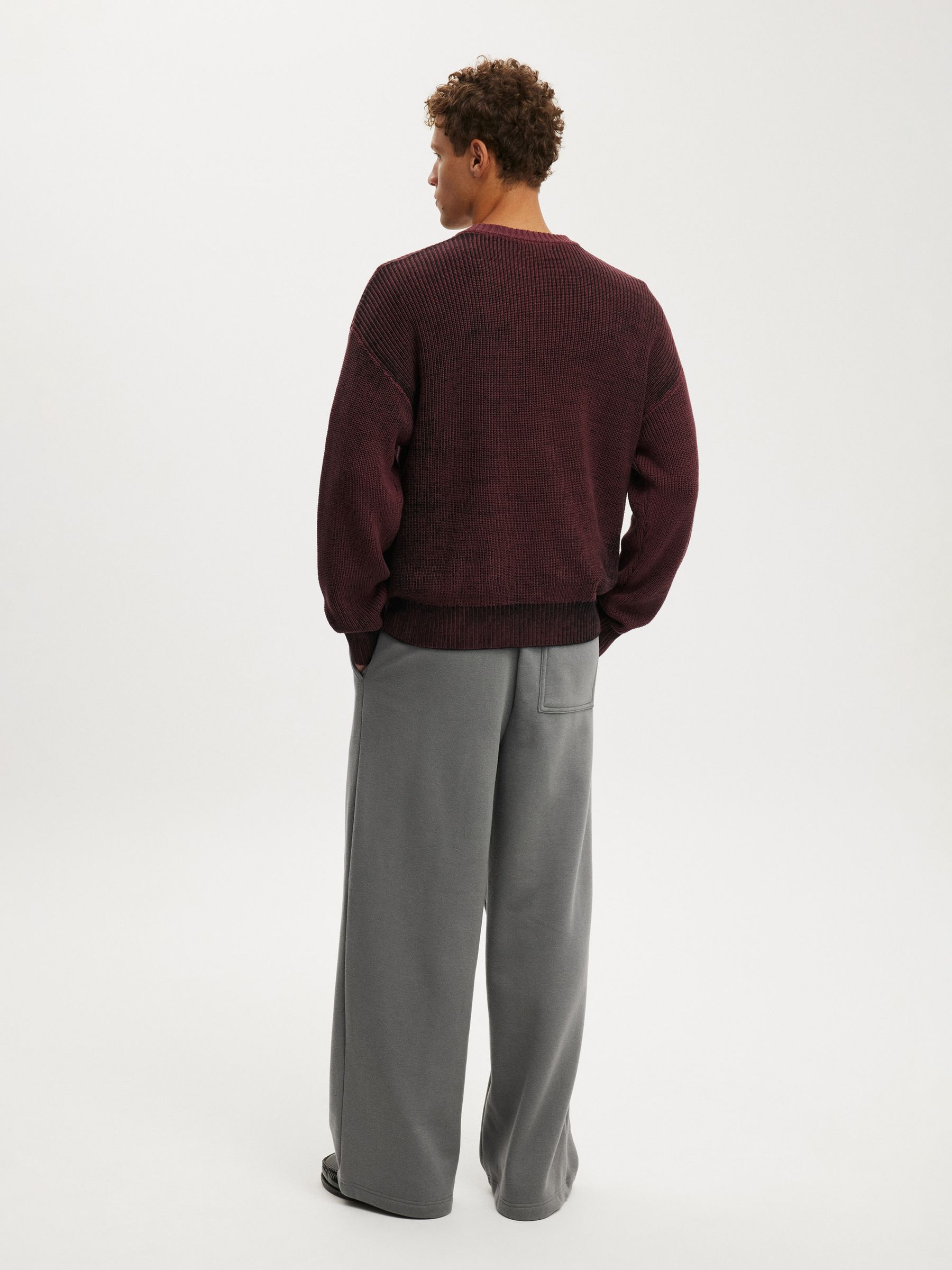 Buy Cotton On Slate Stone Super Baggy Trousers from Next Romania