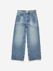 Cotton On Blue/White Super Baggy Jeans - Image 7 of 8