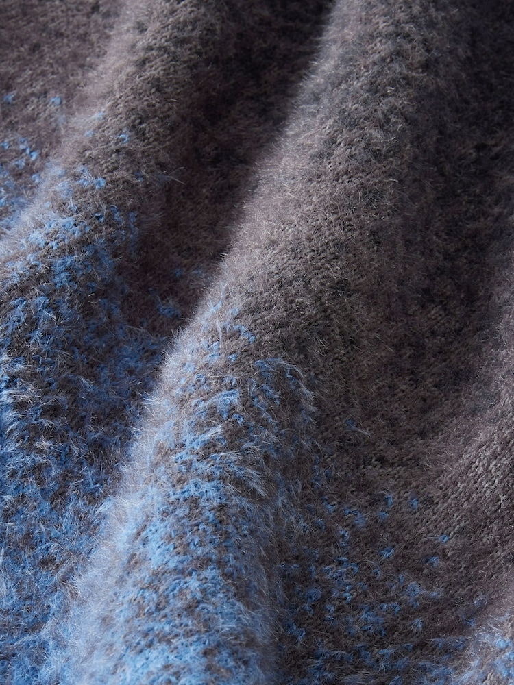 Cotton On Blue Ombre Crew Knit Jumper - Image 6 of 6 Cotton On Blue Ombre Crew Knit Jumper - Image 6 of 6