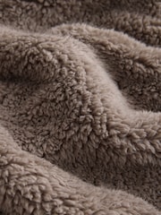 Neutral Borg Dressing Gown - Image 8 of 9