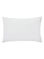 Helena Springfield Set of 2 White Easy Care Oxford Pillowcases - Image 3 of 3