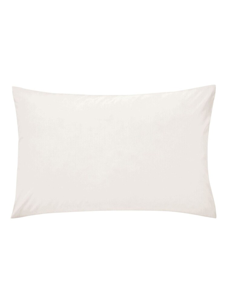Helena Springfield Set of 2 Ivory Easy Care Oxford Pillowcases - Image 2 of 3 Helena Springfield Set of 2 Ivory Easy Care Oxford Pillowcases - Image 2 of 3
