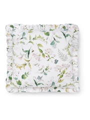 Sophie Allport Off White Wild Floral Frill Edge Cushion - Image 3 of 3
