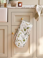 Sophie Allport Off White Wild Floral Double Oven Glove - Image 1 of 3