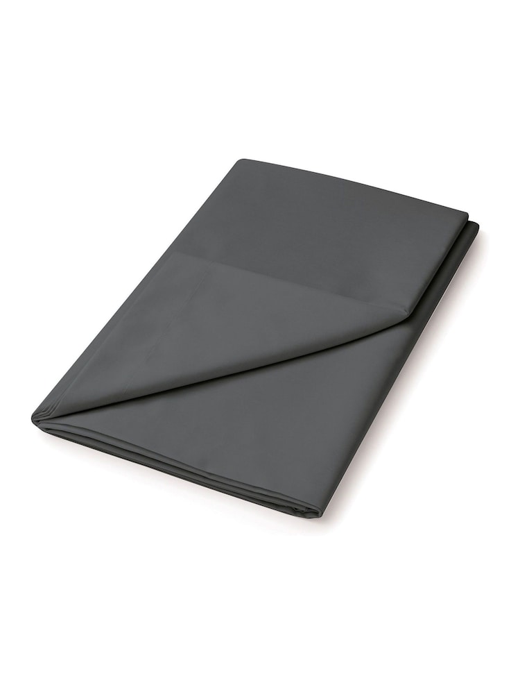 Helena Springfield Charcoal Easy Care Flat Sheet - Image 2 of 2