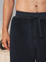 Navy Blue Borg Joggers - Image 5 of 9