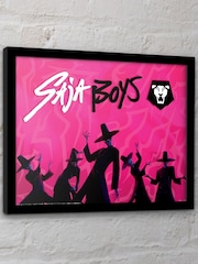 Pyramid International Pink K-Pop Demon Hunters Idol Framed Print - Image 1 of 3