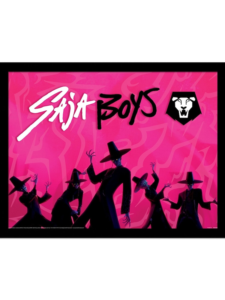 Pyramid International Pink K-Pop Demon Hunters Idol Framed Print - Image 3 of 3