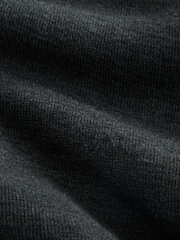 Gris anthracite - Zip à travers - Supersoft Borg Lined Hoodie - Image 2 de 3