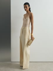 Atelier Silk-Blend Rib-Knit Cami - Image 3 of 7