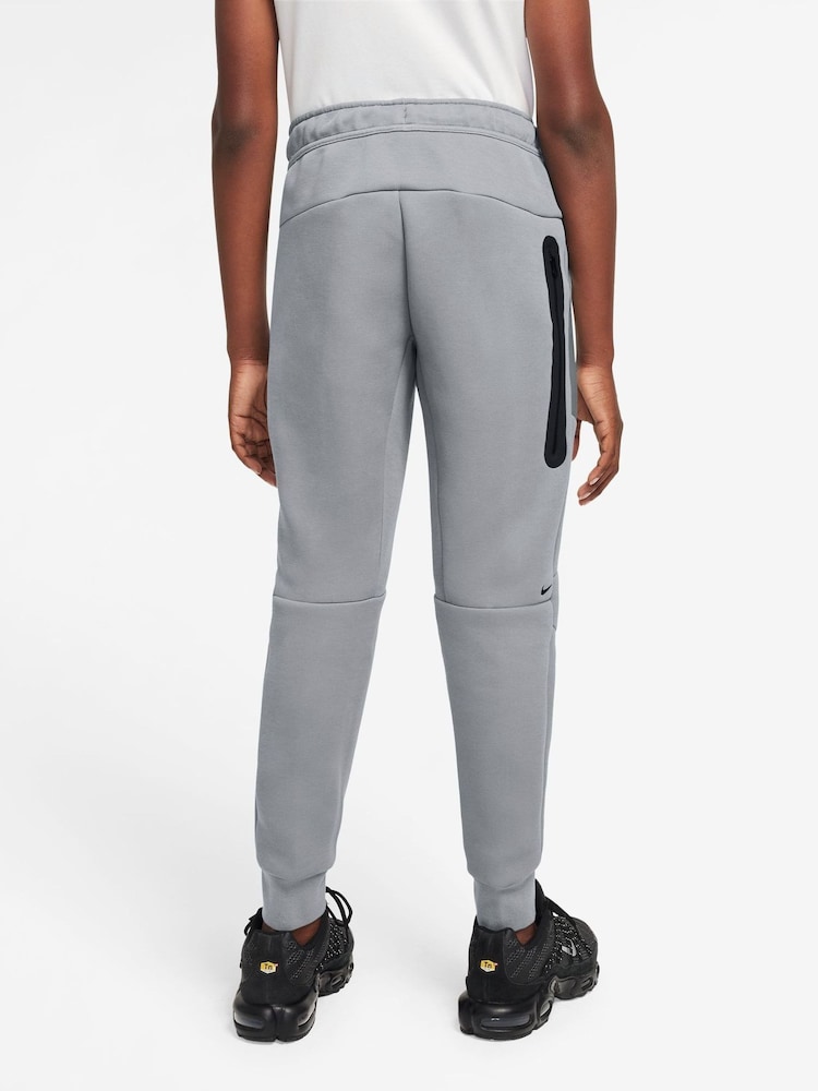 Nike Grey Tech Fleece Joggers - Image 2 of 3 Nike Grey Tech Fleece Joggers - Image 2 of 3