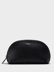 Svart - Osprey London The Tilly sminkeveske i skinn - Bilde 1 av 3