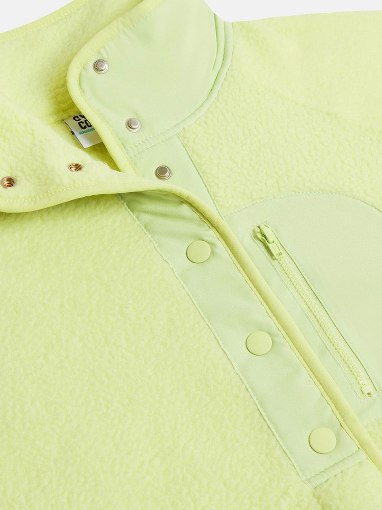 Gym + Coffee Green Horizon Layer Up Snap Jacket - Image 16 of 16 Gym + Coffee Green Horizon Layer Up Snap Jacket - Image 16 of 16