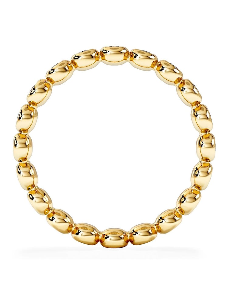 The Diamond Store White Bezel-Set Eternity Lab Diamond Ring 0.33ct in 18K Gold Vermeil - Image 2 of 9