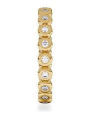 The Diamond Store White Bezel-Set Eternity Lab Diamond Ring 0.33ct in 18K Gold Vermeil - Image 4 of 9