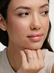 The Diamond Store White The Radiance Lab Diamond Ring 0.52ct H/SI Set in 18K Gold Vermeil - Image 8 of 8