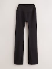 Black Ultimate Comfort Cross Front High Waist Sports Leggings - Image 6 of 8