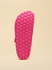 Joules Kids' Sunseeker Pink EVA Double Buckle Sliders - Image 4 of 6