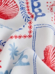 طباعة بطاقة معايدة أبيض - قميص دنيم بكم قصير - صورة 6 من 7