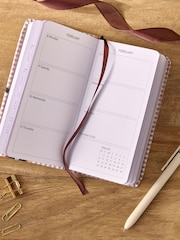Brown Hamish 2027 Slim Gingham Diary - Image 2 of 5