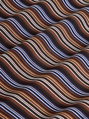 Brown N. Premium Horizontal Stripe Supima T-Shirt - Image 7 of 7