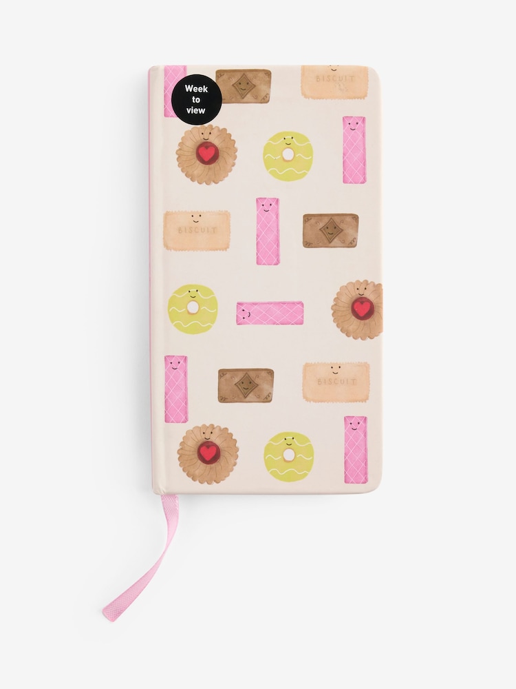 Cream Biscuits 2027 Slim Gingham Diary - Image 4 of 4