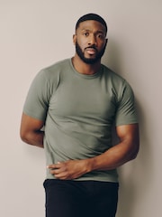 Grey Motionflex Muscle Fit T-Shirt - Image 1 of 8