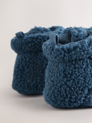 Blue Borg Slipper Wrap Boots (0-2mths) - Image 3 of 5