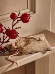 Red/Green Light Up Winter Berries Artificial Christmas Garland - Image 3 of 4