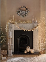 Gold Light Up Christmas Bauble Garland - Image 4 of 7