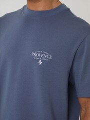 Threadbare Relaxed Fit Graphic Top & Shorts Lounge Set - 圖片 4/4