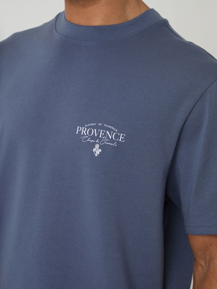 Threadbare Relaxed Fit Graphic Top & Shorts Lounge Set - 圖片 4/4