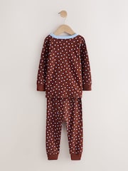 Blue/Brown Snuggle Pyjamas 3 Pack (9mths-12yrs) - Image 9 of 11