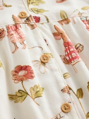 Red/Ecru Woven Button Through Pyjamas (9mths-10yrs) - Image 9 of 9
