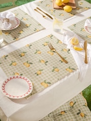 Furn Set of 4 Fruits Lemons Indoor/Outdoor Placemats - Image 3 of 4