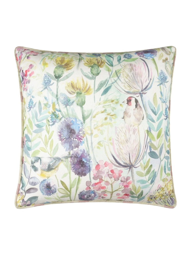 Voyage Elderberry Morning Chorus Outdoor Cushion - Image 2 of 5